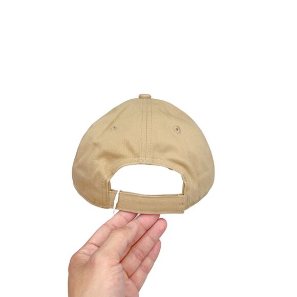 Ganni Khaki Baseball Cap - Picture 3 of 4